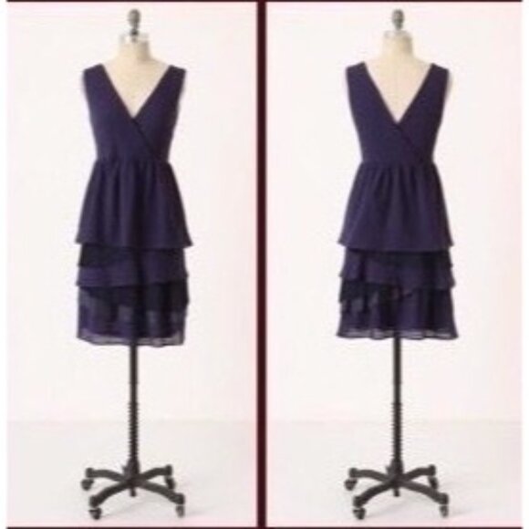 Ric Rac x Anthropologie Gingham Woven Eclectic Midi Dress Vintage Boho Feminine - Picture 12 of 16